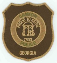 GEORGIA,CANTON POLICE 3